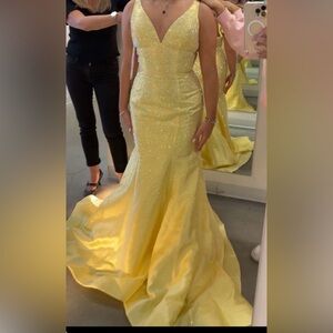 Sherri Hill 56638 - Glittering Mermaid Prom Gown